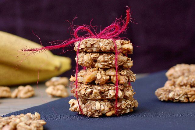 Ricetta Biscotti avena e banana per bambini da 3 anni in su