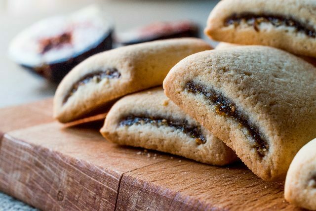 Biscotti di fichi dal cuore morbido