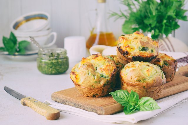 Muffin salati alle verdurine