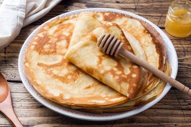 Crepes di patata dolce per bambini da 2 anni in su