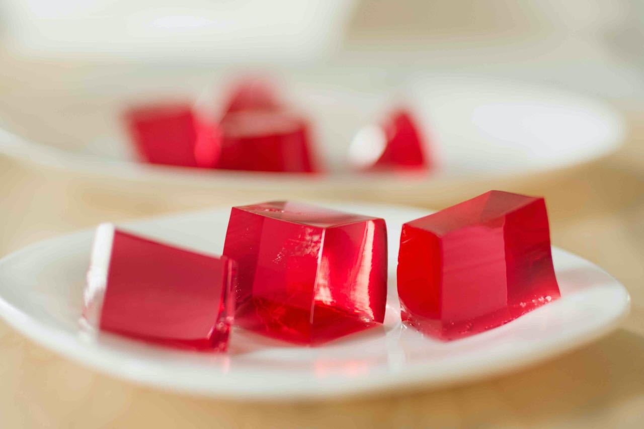 gelatine alla fragola