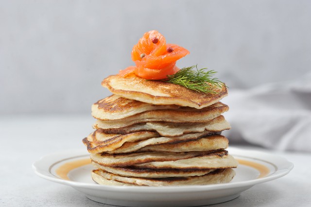 Ricetta Pancakes salati con finta maionese per bambini da 3 anni in su