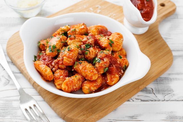 Gnocchetti di ricotta al pomodoro