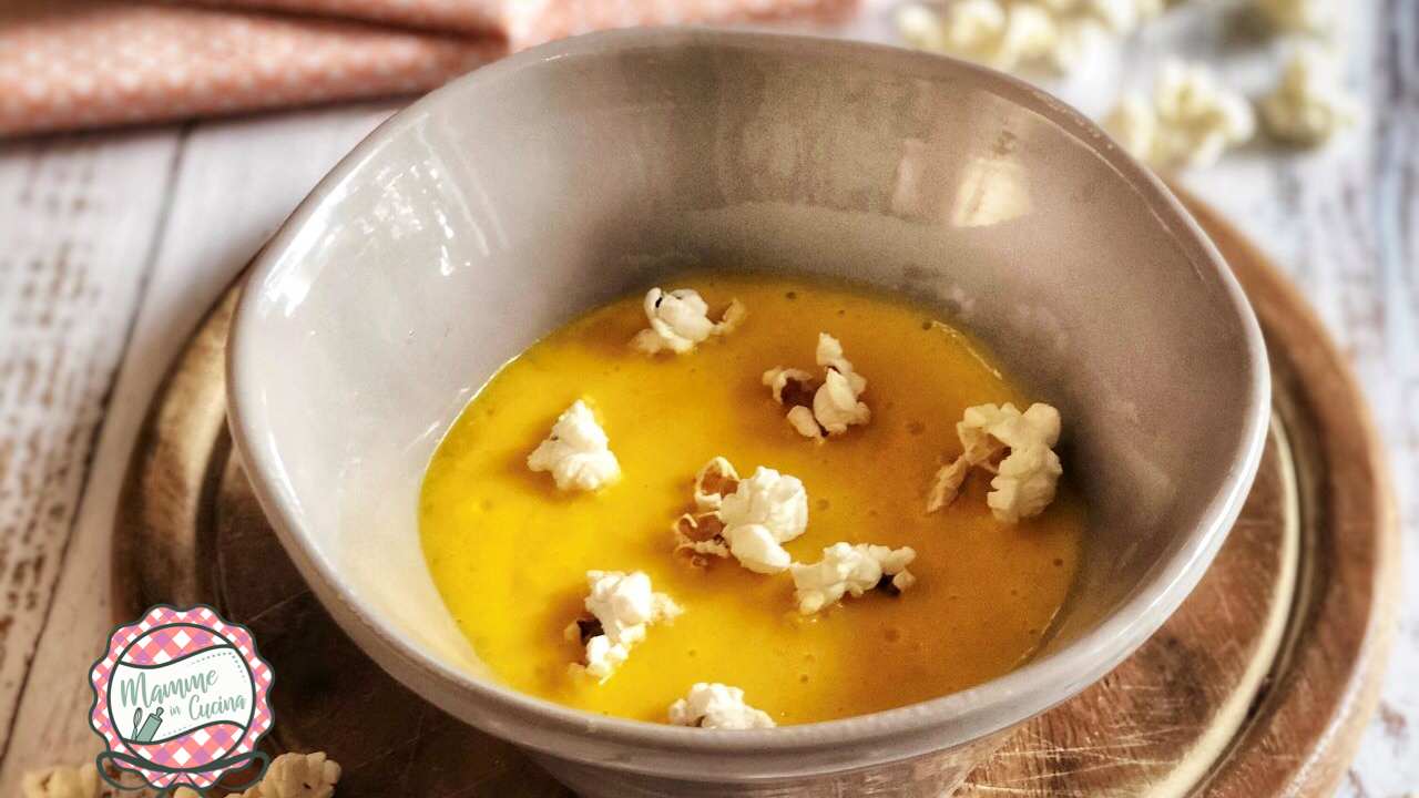 vellutata zucca e yogurt