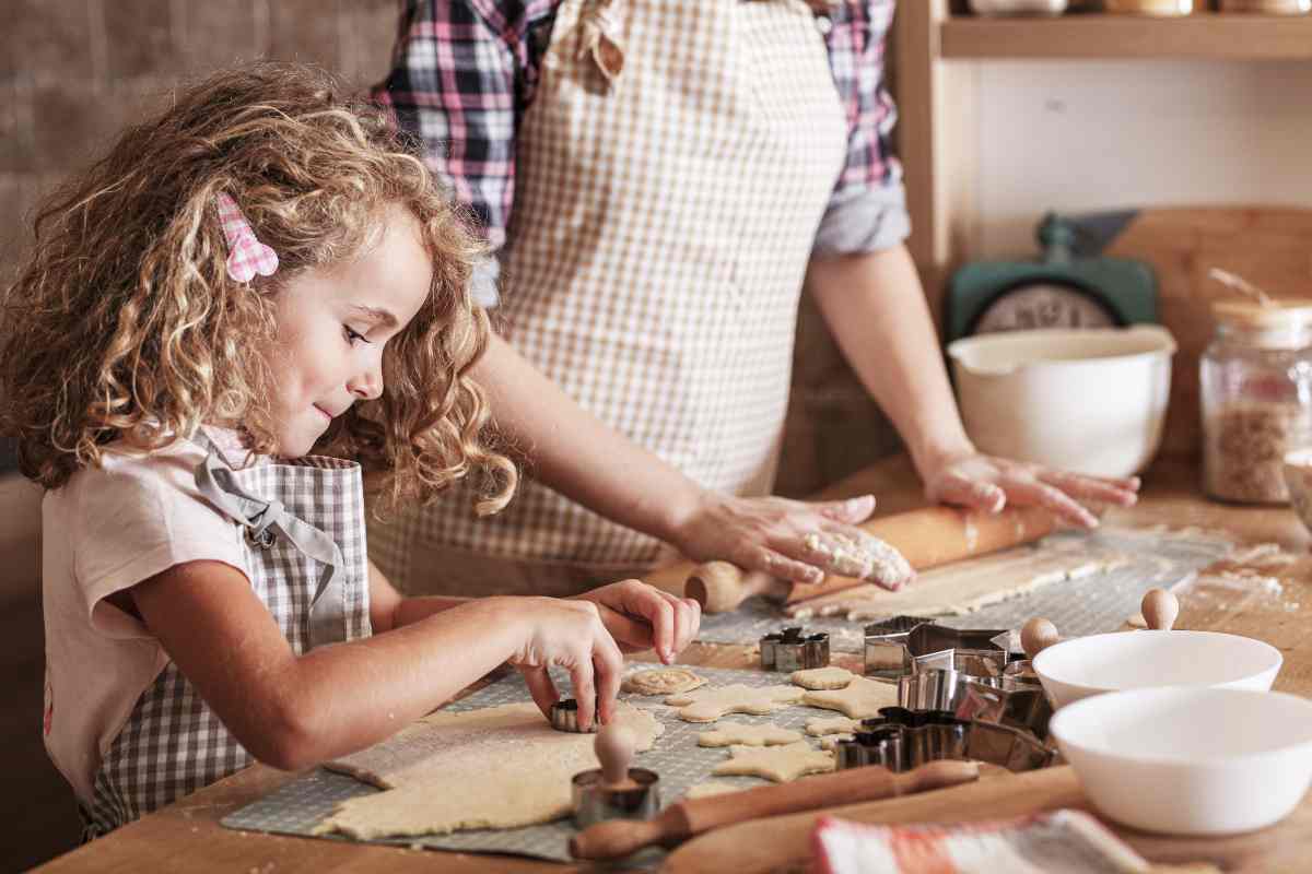 intrattenere bimbi in cucina