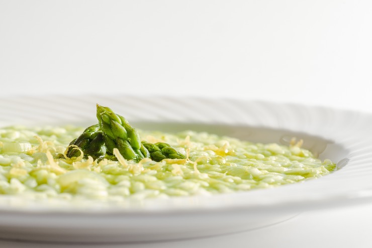 risotto cremoso asparagi 