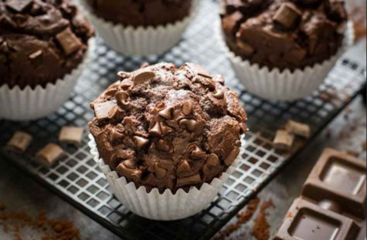 ricetta Muffin al cioccolato