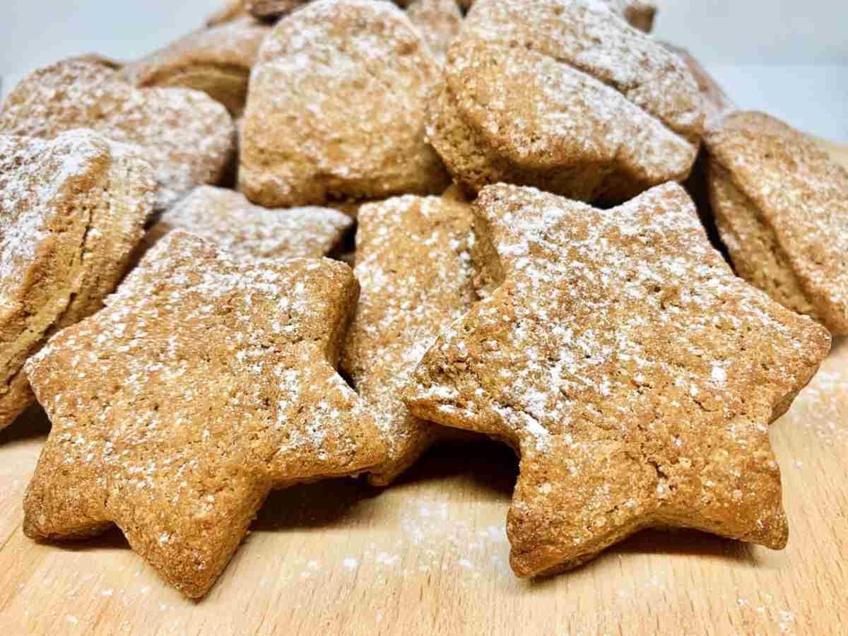 Biscotti di farro e cannella senza burro