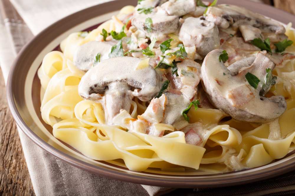 Fettucine alla boscaiola