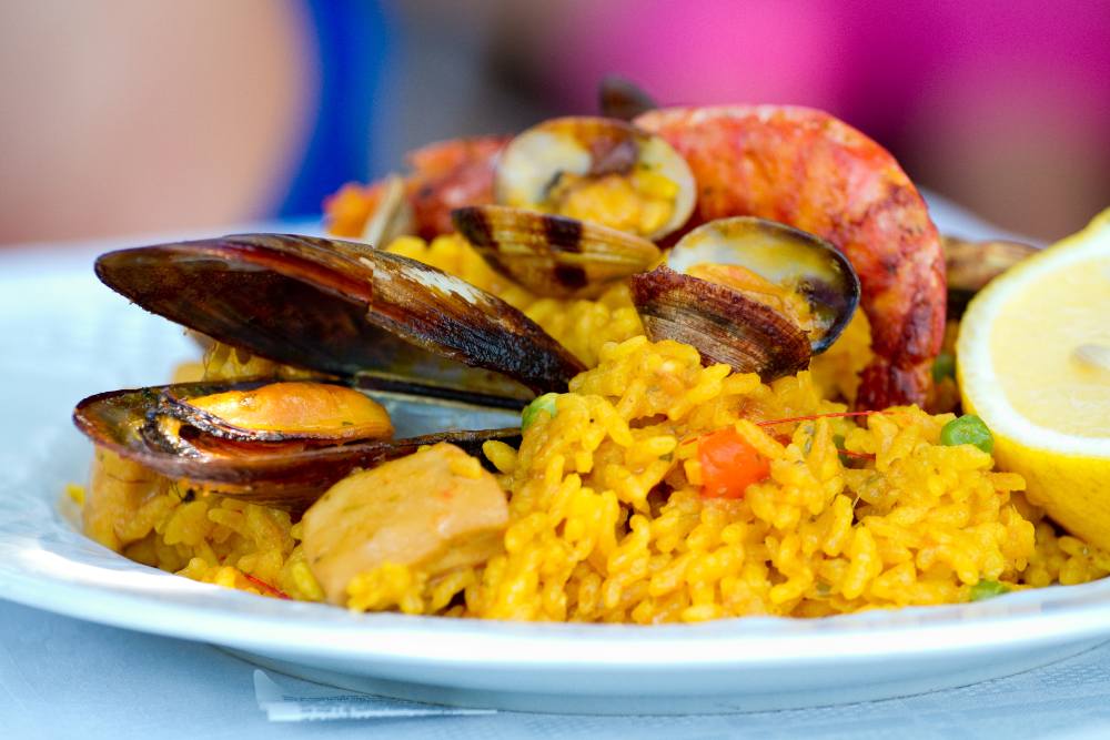 Paella fatta in casa perfetta