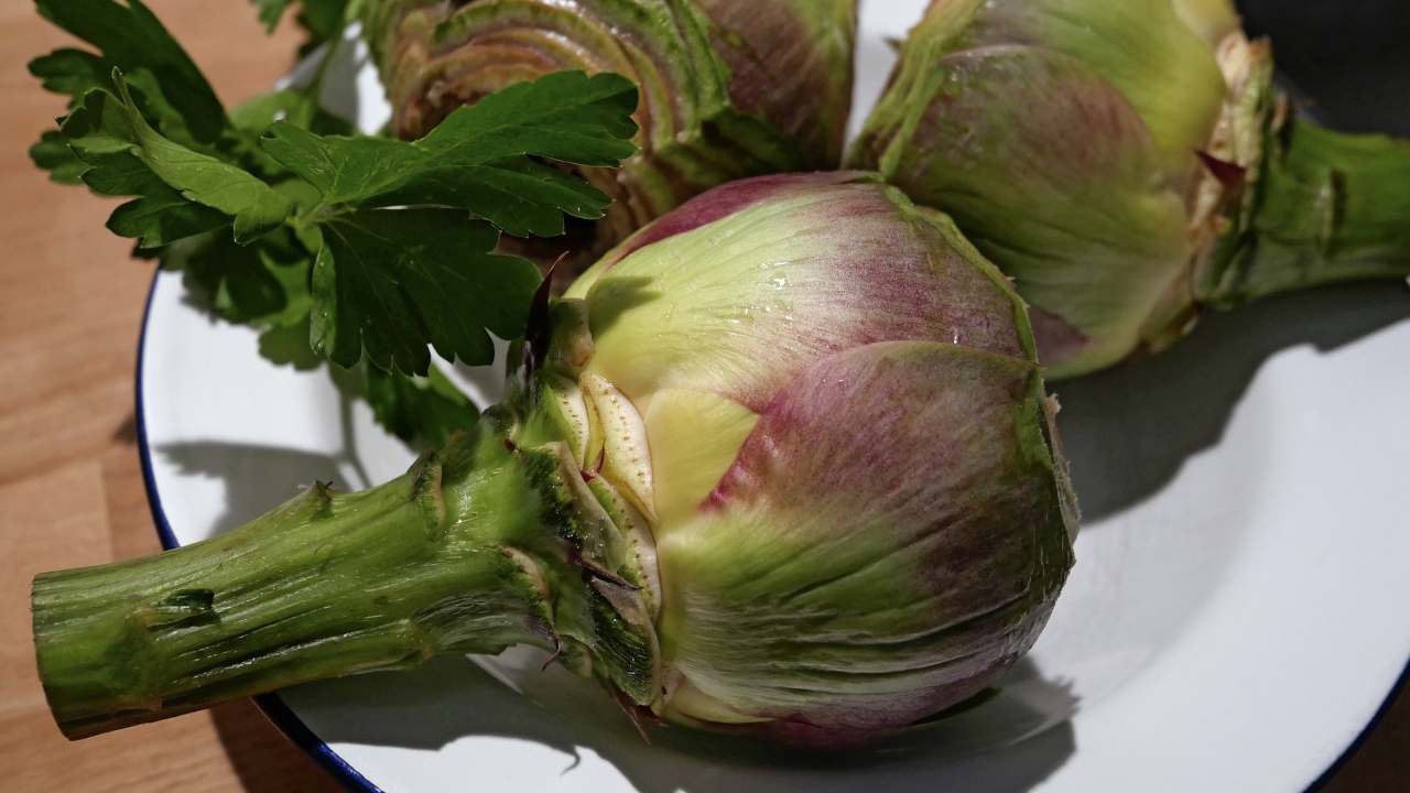 Un contorno con i carciofi