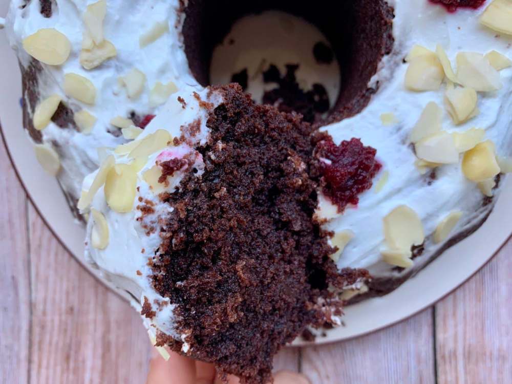 Torta di barbabietole e cioccolato