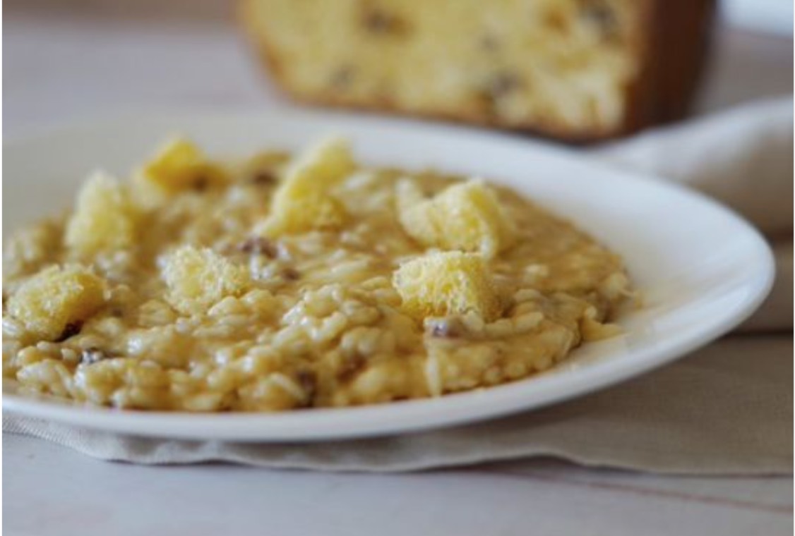 Ricetta risotto al panettone