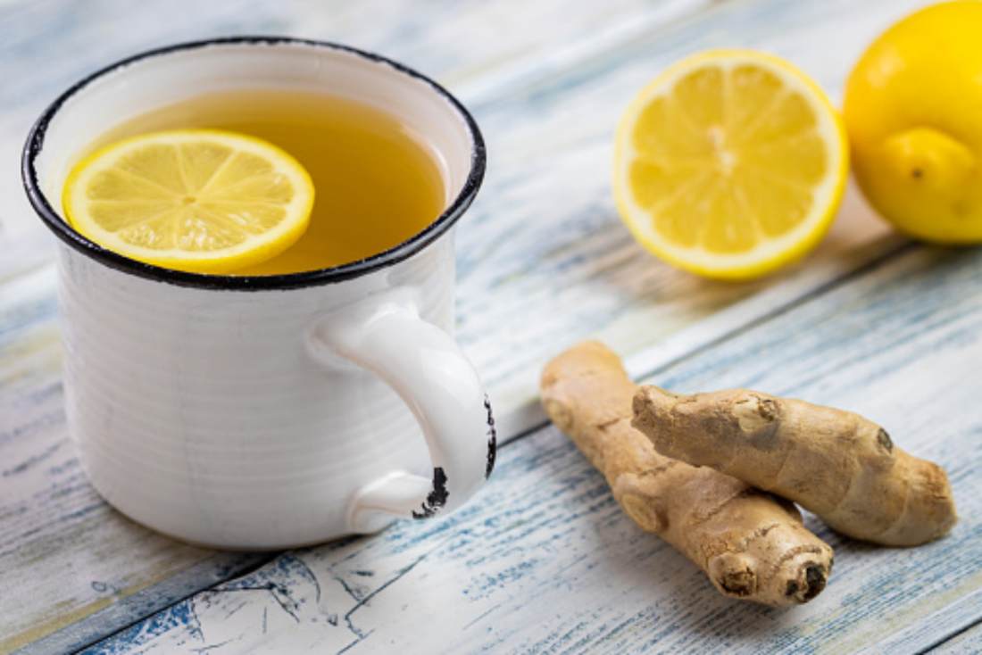 zenzero e limone tisana