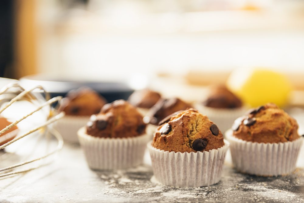 il trucco per non far ungere gli stampi per muffin in cottura!