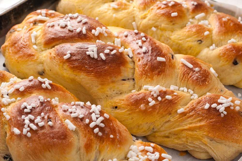 Treccia brioche facile con impasto veloce senza burro