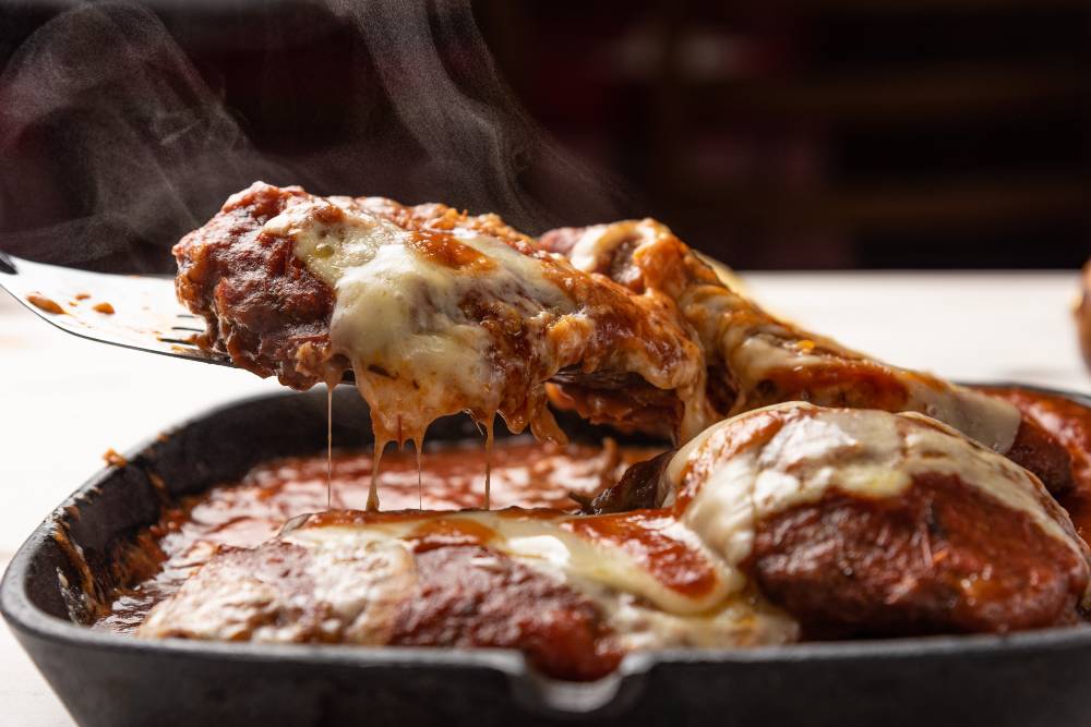 Parmigiana di melanzane in padella