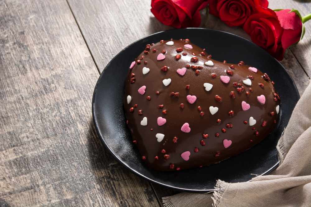 Torta a cuore di San Valentino perfetta