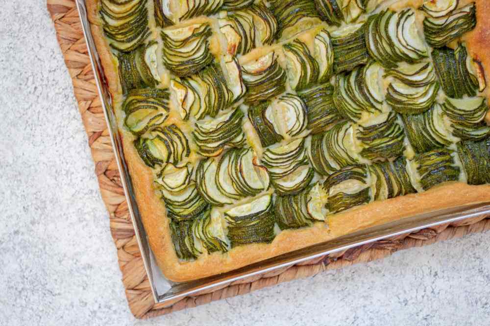 Focaccia di zucchine