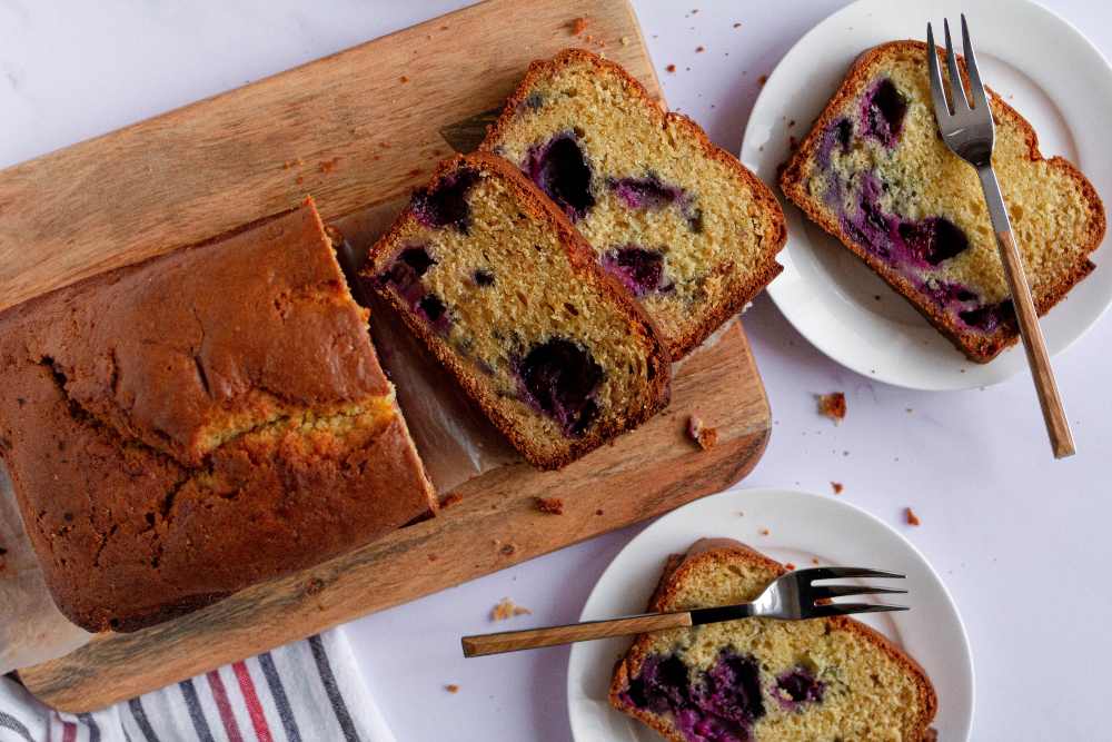 Plumcake ai mirtilli