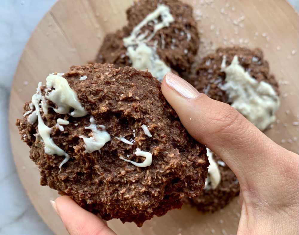 Biscotti cocco, avena e cacao light