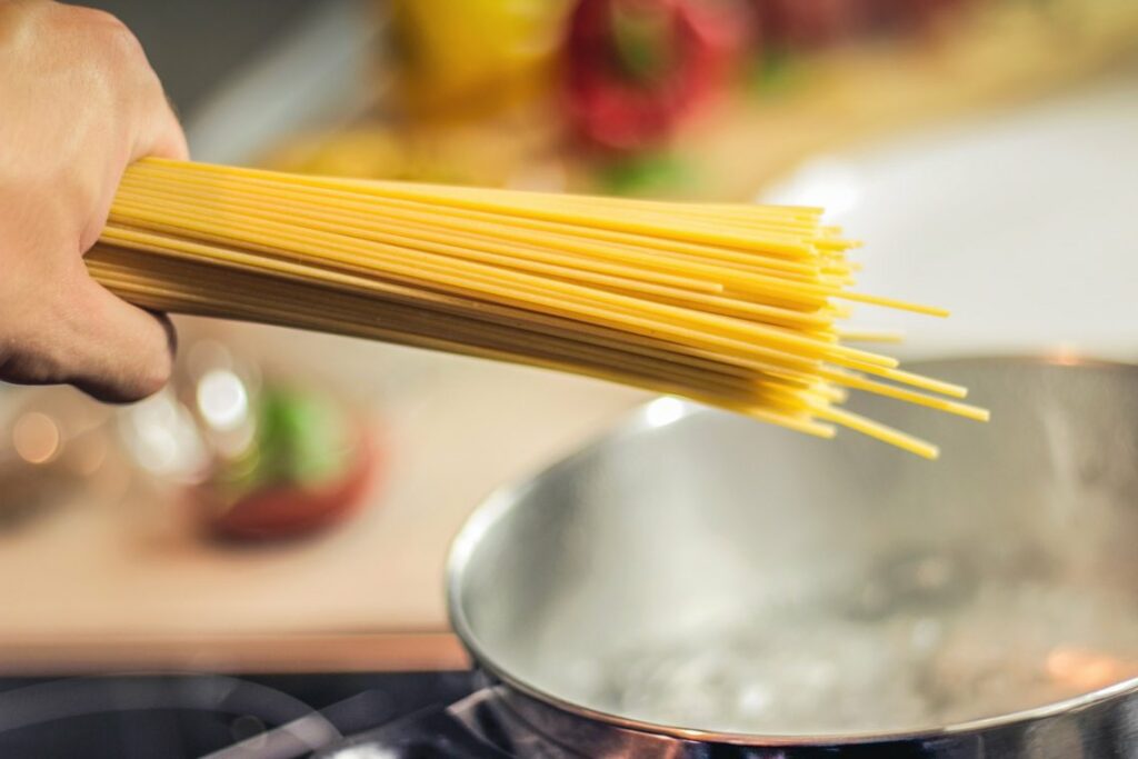 ricetta con spaghetti