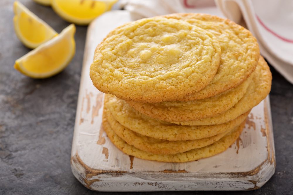 Biscottini al limone leggeri