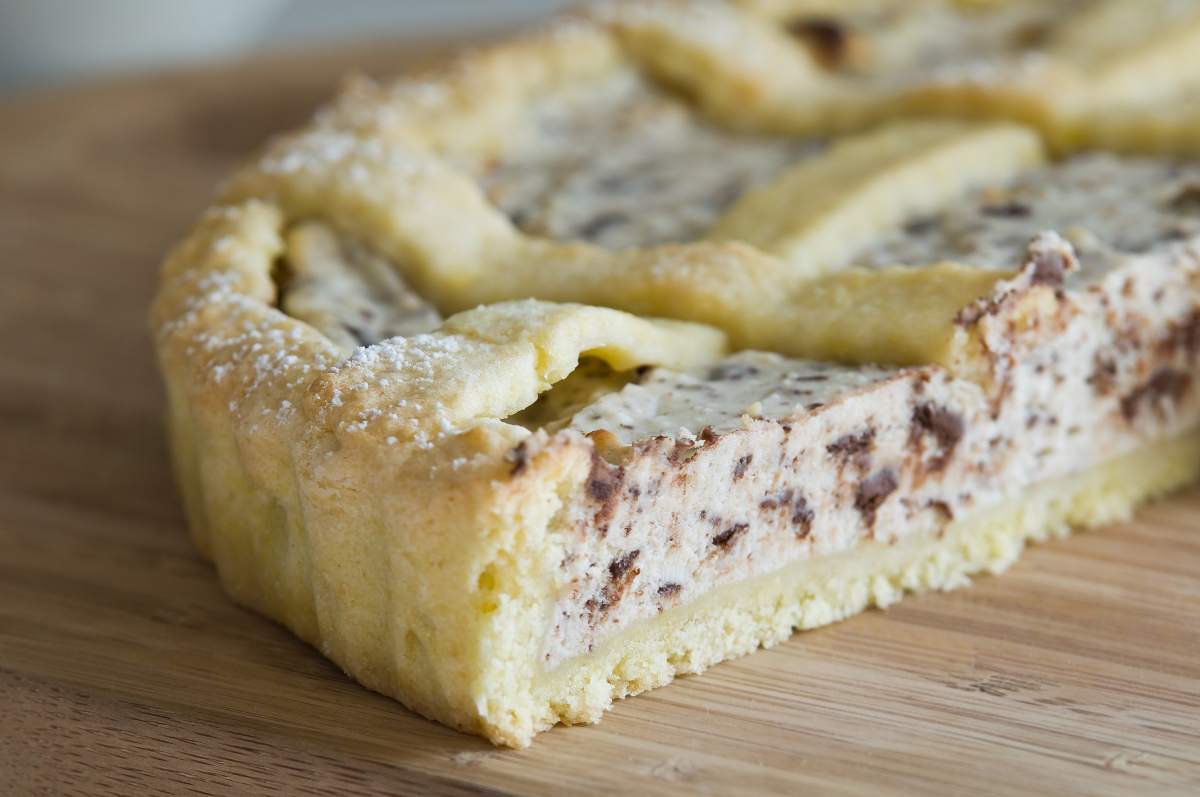 Crostata ricotta e cioccolato