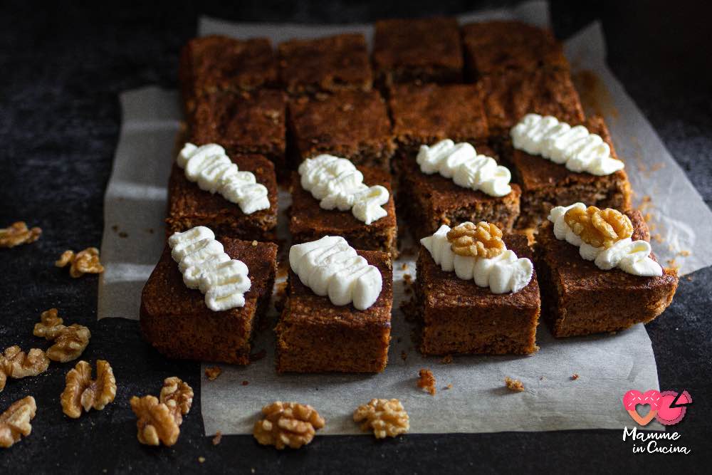 Torta di noci, gusto ricco e goloso a portata di colazione!