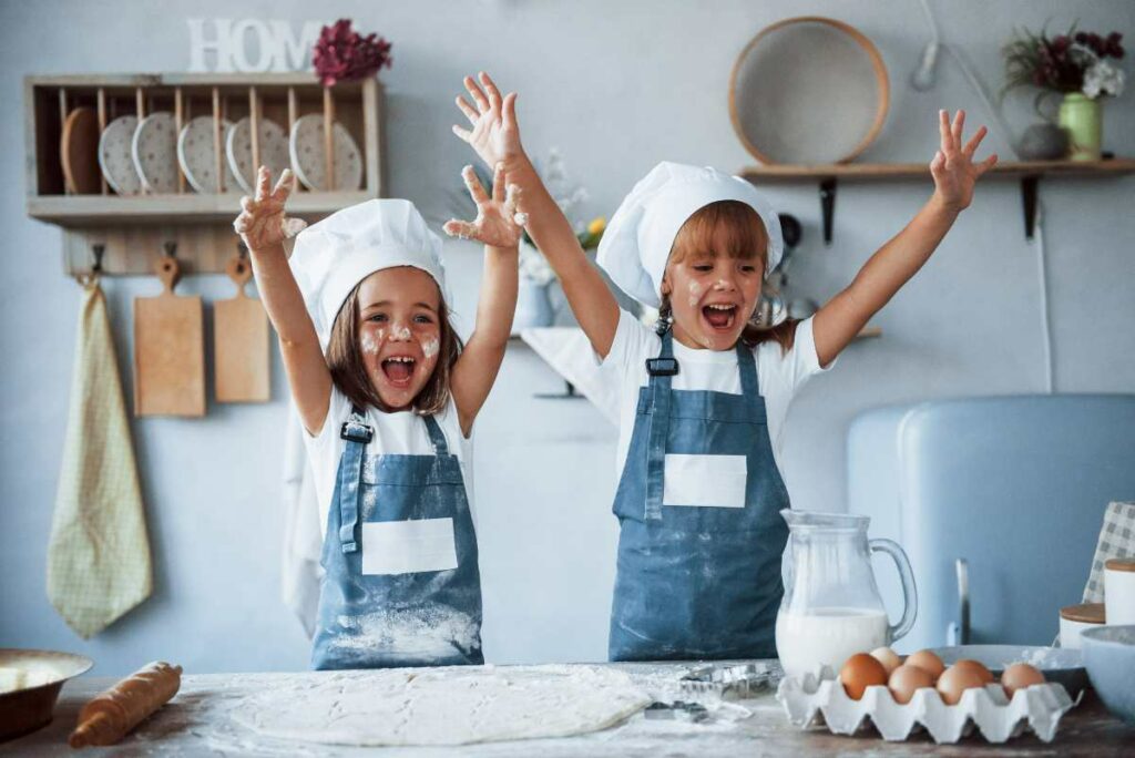 bambini cucina