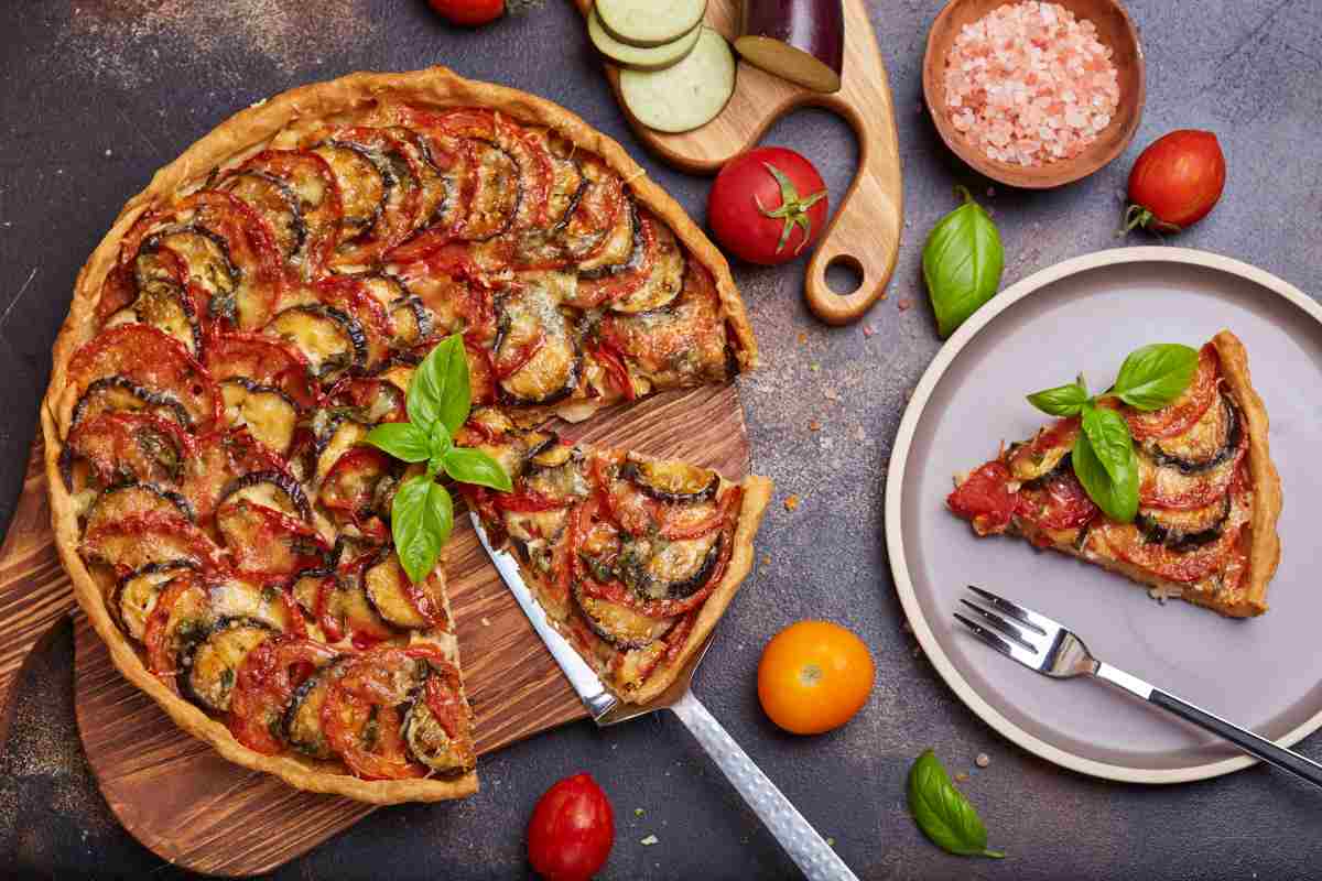 torta con melanzane