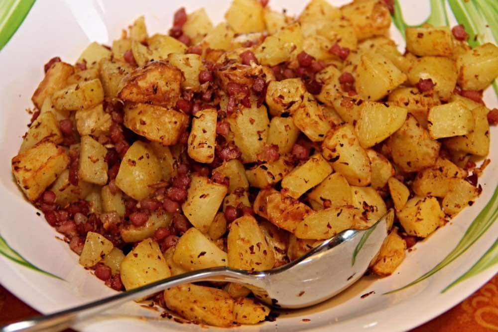 ricetta patate e bacon