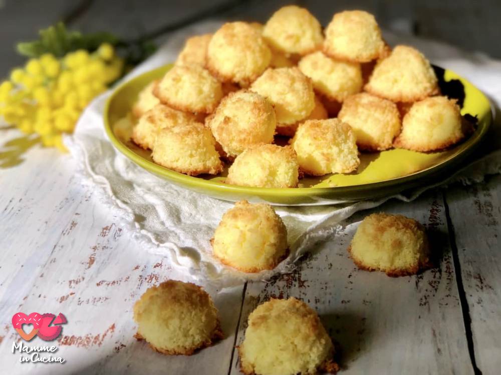 Dolcetti al cocco morbidi e golosi