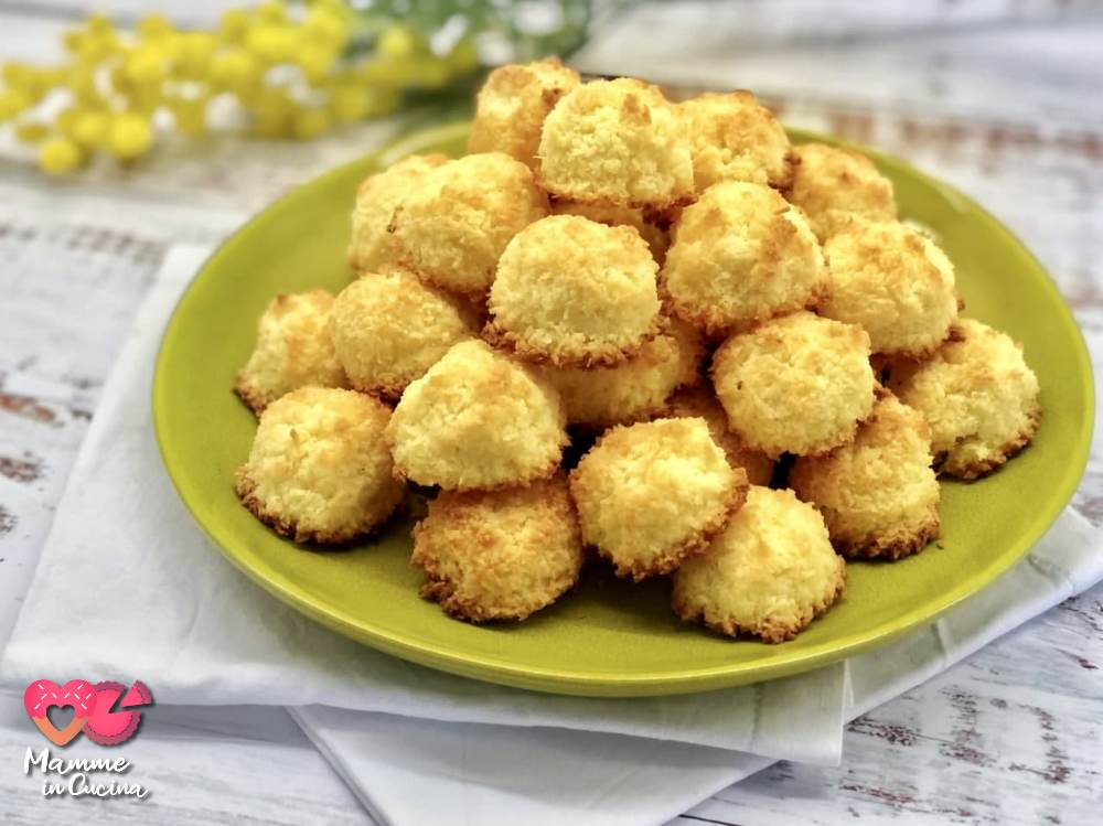 Dolcetti al cocco morbidi e golosi