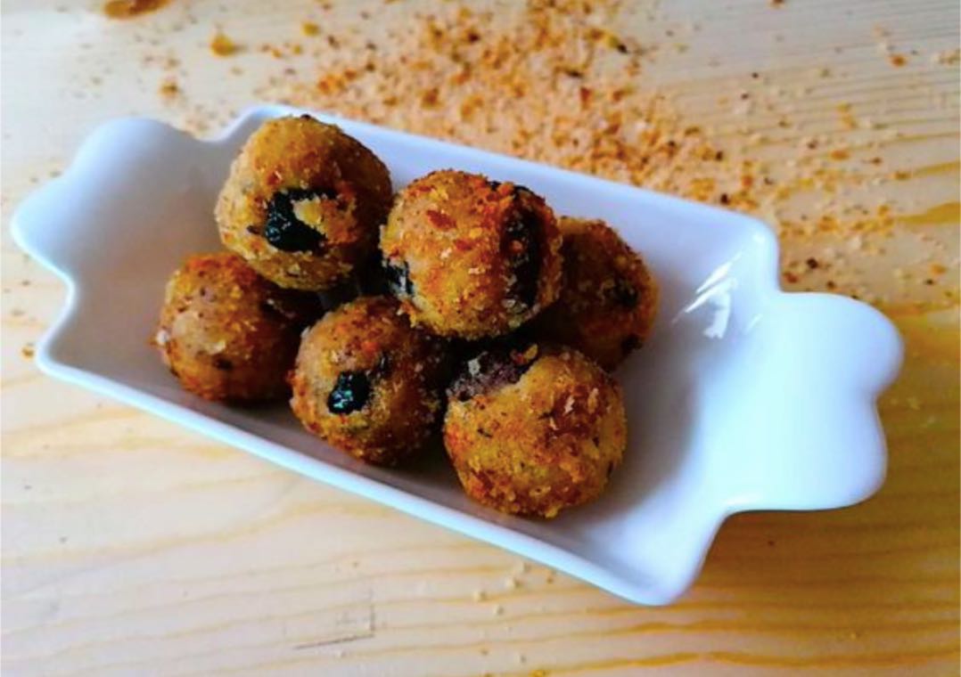 ricetta polpette di ceci e olive