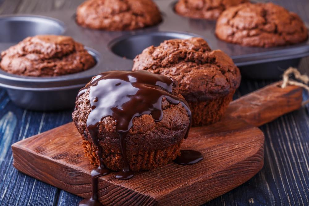 Tortino di cioccolato e mele secche