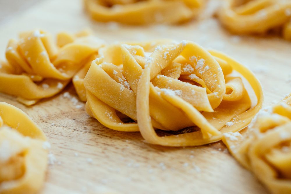 Tagliatelle fatte in casa