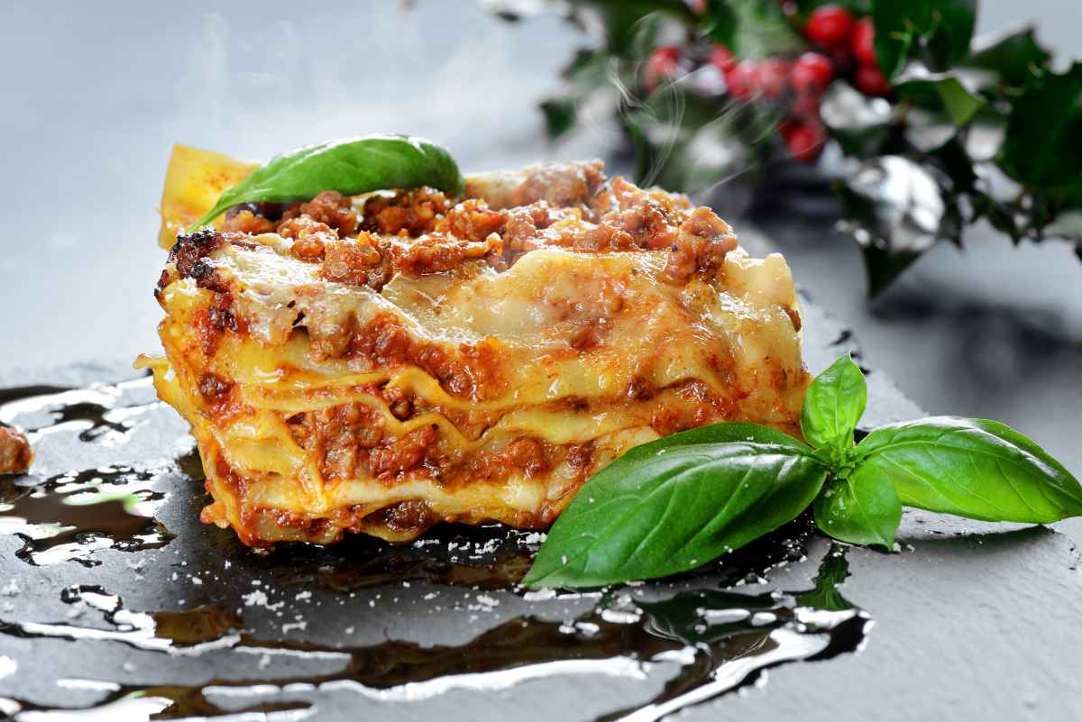 Lasagna con melanzane