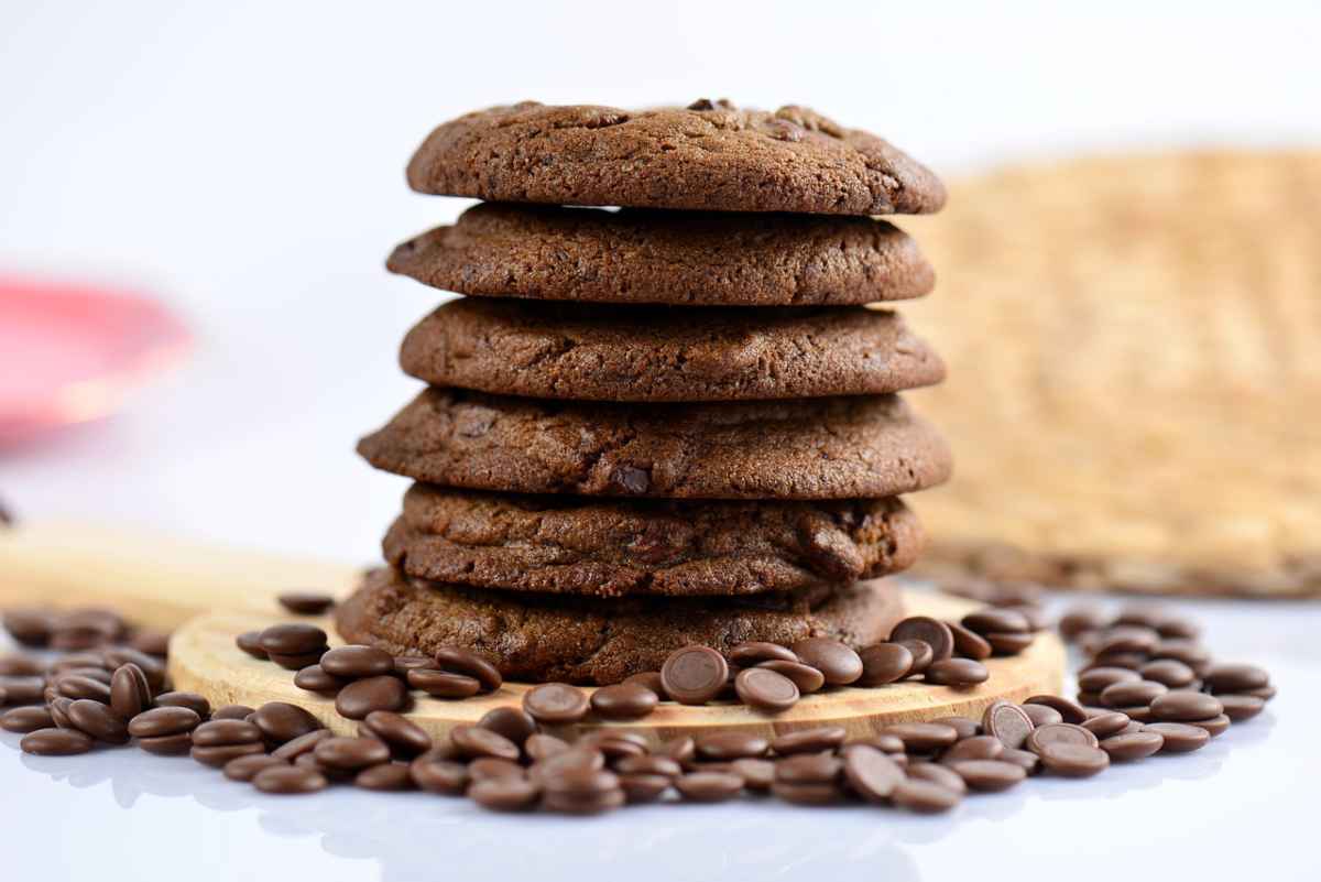 double chocolate cookies