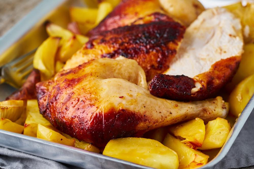 Cosce di pollo al forno perfette