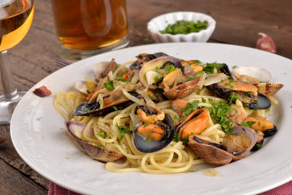 spaghetti frutti di mare