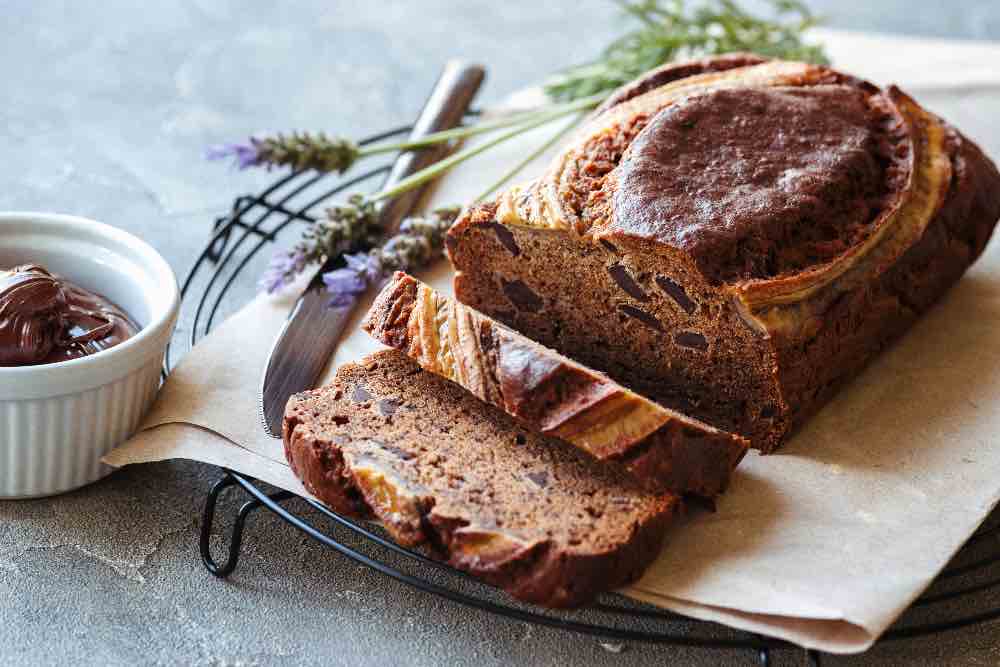 Plumcake Nutella e banane morbidissimo