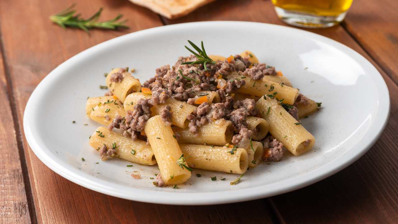 pasta ragù bianco