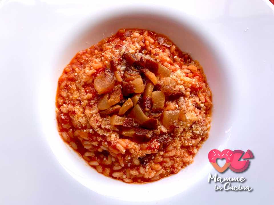 ricetta risotto amatriciana