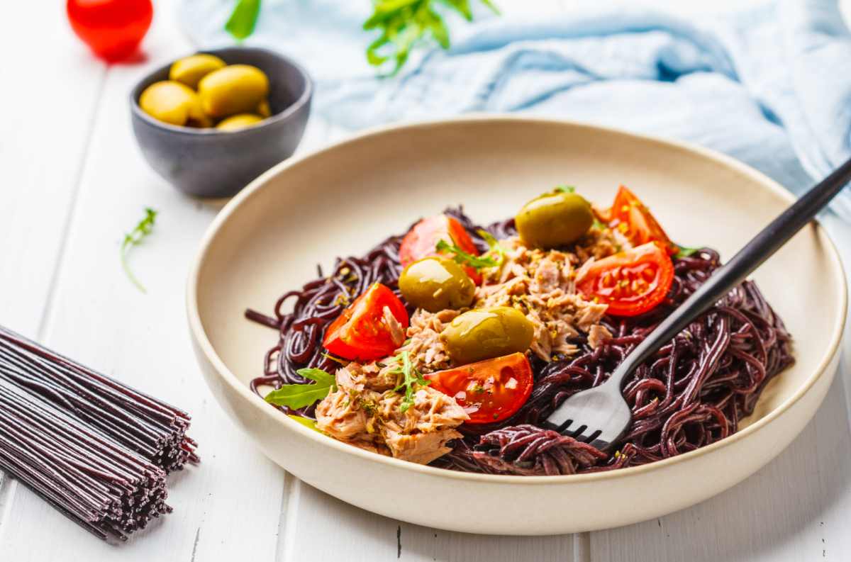 spaghetti tonno e pomodoro