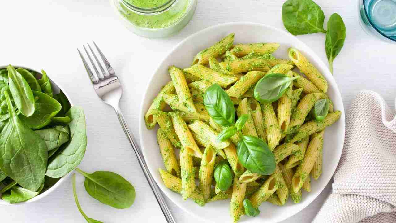 pesto basilico spinaci