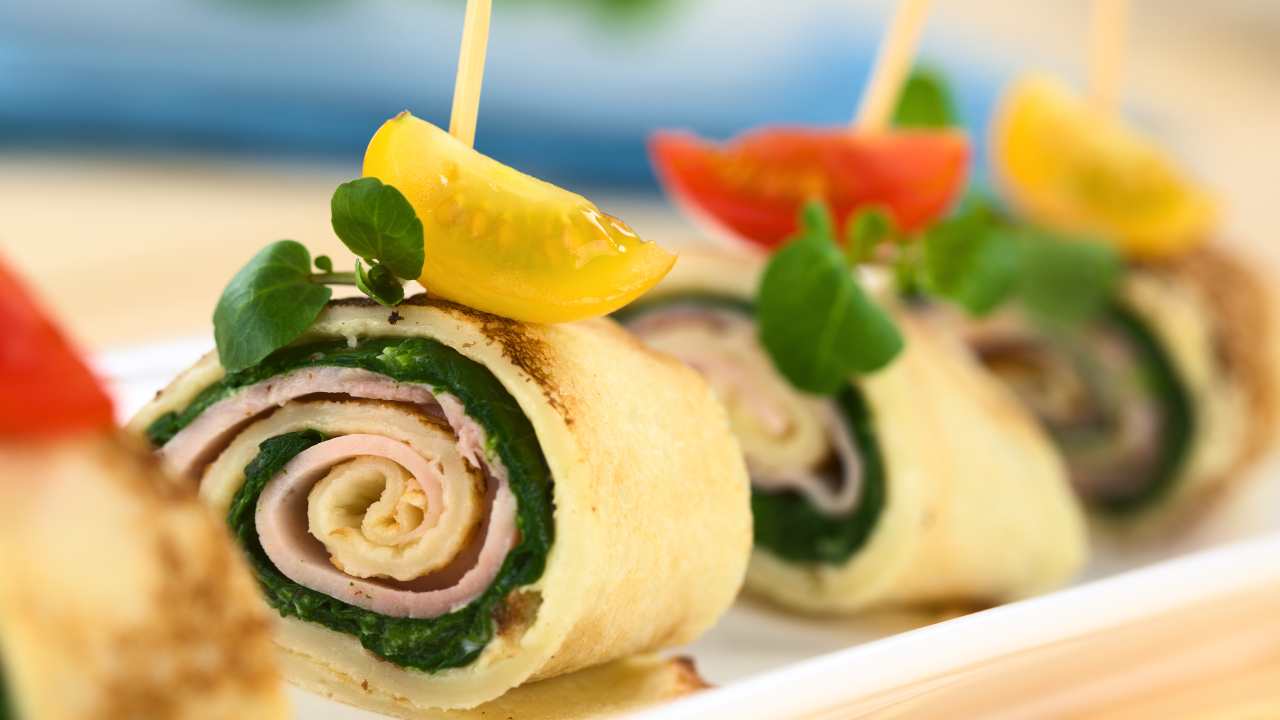 Involtini di crepes