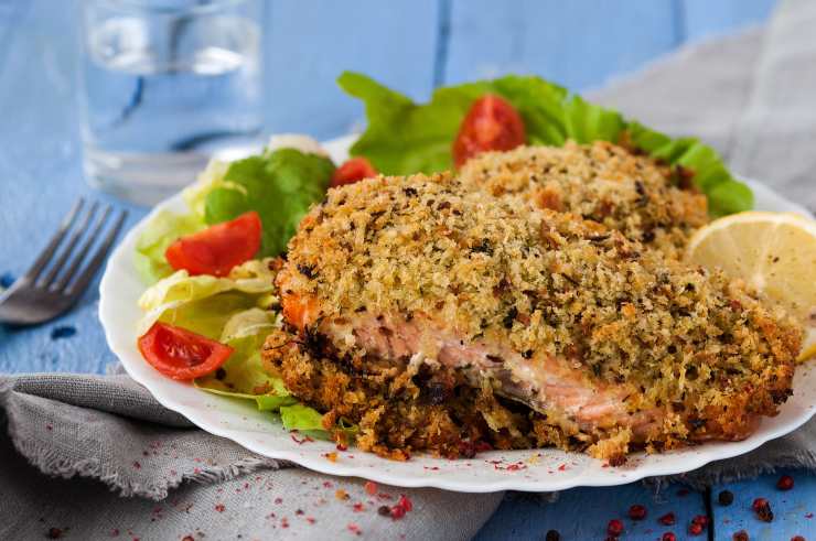 Salmone al forno