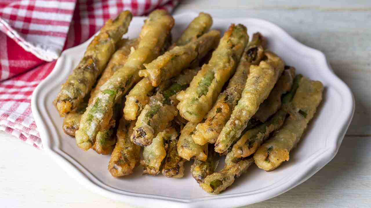 fagiolini fritti