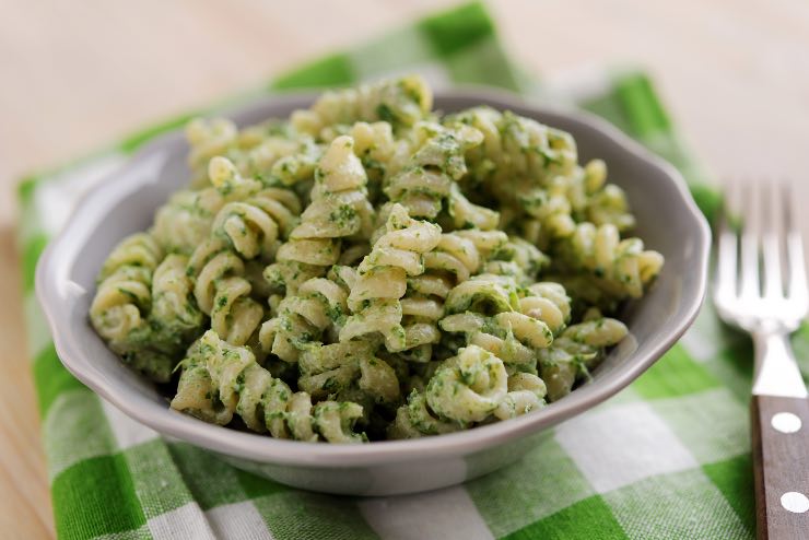 Pasta al pesto 